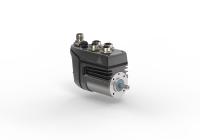 Compact drive system provides decentralized intelligence directly on the axis
