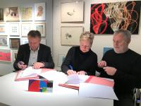Langfristige Kooperation zur "artthuer - Kunstmesse Thüringen" zwischen dem Verband Bildender Künstler Thüringen e.V. und der Messe Erfurt GmbH vereinbart