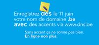 Nom de Domaines .be avec Accents