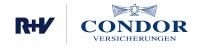 Positive acceptance decision for signoSign/Universal at R+V/Condor Insurances