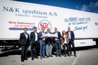 KRONE Fleet übergibt Cool Liner Nr.1000 an N&K Spedition in Esbjerg