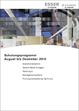 Neues Schulungsprogramm ESSER / Ackermann 2010