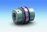 Elastomerkupplung mit Passfeder- und Vielkeilanbindung bis 25000 Nm