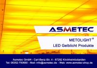 Asmetec bietet technische Alternativen zu Gelblicht Leuchtstoffröhren