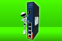 ORing IES-1041GPA: Industrial Gigabit Ethernet Switch - Von Glasfaser auf Kupfer