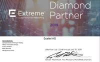 SCALTEL AG erneut zertifizierter Diamond-Partner der Extreme Networks