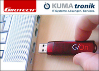 Mobil und sicher arbeiten: KUMAtronik ist Certified Partner für Giritech G/On