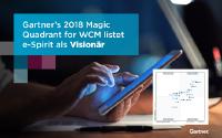 e-Spirit wird von Gartner unter den führenden CMS-Anbietern als “Visionär” aufgeführt