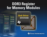 TI Introduces Industry’s First DDR3 Register for Memory Modules