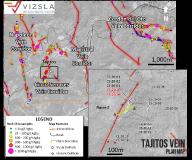 Vizsla expands strike of Tajitos vein zone, intersects 1,607 g/t silver equiv. over 7.55 metres to Panuco, Mexico
