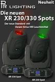 FOCON Showtechnic - PR Lighting mit den neuen XR 230/330 Spots