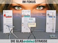 Die Glaserlebnisstraße auf der glasstec 2010 - Halle 11, Stand A13