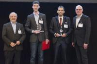 SEMIKRON Foundation and ECPE honour Mr. Stefan Matlok with the Innovation Award 2018 and Mr. Diogo Varajão for his work with the Young Engineer Award