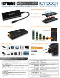Produktvorstellung - ICYNano MB861U31-1M2B M.2 NVMe PCIe SSD zu USB 3.2 Gen 2 10 Gbps Adapter / Externes Gehäuse