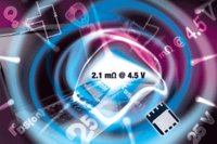 Neuer 25-V-TrenchFET®-Gen-III-Leistungs-MOSFET von Siliconix bietet unter allen vergleichbaren Typen im PowerPAK®-SO-8-Gehäuse den niedrigsten On-Widerstand (2,1m? bei 4,5V bzw. 1,7m? bei 10V)
