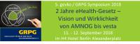 5. gevko/GRPG Symposium am 11. und 12. September 2018 in Berlin
