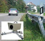 Spitzentechnologie gegen den Tempo-Sünder: Einseitensensor ES3.0. Überall einsetzbar, 100% wirkungsvoll und mit Radar-Warnern nicht zu erfassen!