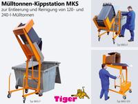 Mülltonnen-Kippstation MKS – Mülltonnen Entleerung auf leichte Art