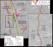 Vizsla Drills 2,889 g/t silver and 107.9 g/t gold over 3.7 metres within 1,808 g/t silver and 66.8 g/t gold over 6.0 metres at Panuco, Mexico