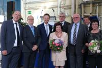Wolfgang Gollbach im Kollegenkreis verabschiedet