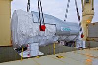Rickmers-Linie transportiert größte Siemens Gasturbine in die Türkei