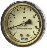 Kompakt-Manometer mit trockener Messzelle für die sterile Verfahrenstechnik