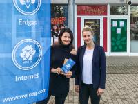 Handy Girls sind jetzt Servicepartner der WEMAG