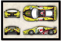 Fan-Design für Dunlop-Art-Car in Le Mans steht fest