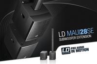 Sound-Tuning mit Subwoofer-Erweiterung - LD Systems MAUI 28 SUB EXT