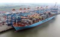 METTE MAERSK erstmals in Bremerhaven