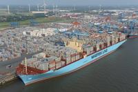 MATZ MAERSK erstmals in Bremerhaven
