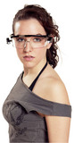 AGT Universal Schutzbrille mit LED-Leuchten