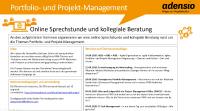 Projektportfolio-Management Online-Sprechstunde