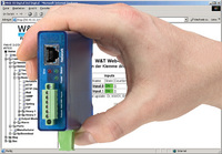 Handlicher Klemmen-Server