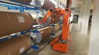 Getzner Textil Weberei: Schneller Zugriff auf Webketten