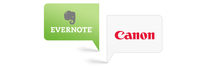 Evernote im Bundle mit Canon imageFormula P-150 Scannern