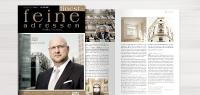 AS Unternehmensgruppe - Kurzportrait im Premium Lifestyle Magazin "Feine Adressen"