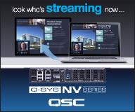 Look who's streaming now - QSC stellt 4k/60 Video Streaming vor