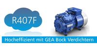 Das Low GWP Kältemittel R407F – mit GEA Bock problemlos und effizient auch in der Tiefkühlung