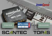 Invensense® expandiert mit dem weltweit ersten integrierten Single-Chip 3-Achsen-Industrie-Gyroskop in den Bereich industrieller Anwendungen
