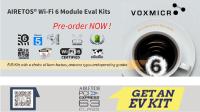 AIRETOS® Wi-Fi 6 Module Evaluation Kits, featuring the Qualcomm® QCA6391 WLAN-BT5 combo