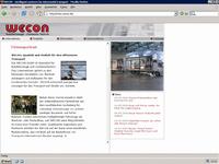 Nutzfahrzeug-Hersteller Wecon mit überarbeitetem Internet-Auftritt