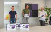 WORTMANN AG spendet 20 Notebooks an Farbenfroh e.V.