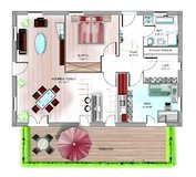 ICON-Massivhaus jetzt auch als Bungalow.