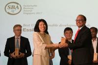 Essilor wins Sustainable Business Award for its commitment to the United Nation's Sustainable Development Goals