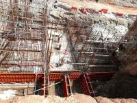 Hochwertige Betonkonstruktion für Eisenbahnunterführung des VIT College geschalt mit PASCHAL