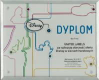 United Labels AG bekommt in Warschau das "Disney Dyplom" verliehen