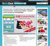 Rossmann setzt auf DailyDeal: Erster Deal für rossmannversand.de gestartet