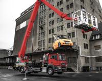 Kranmodus für die Jumbo Klasse NX Hubarbeitsbühne