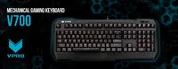 Weihnachtszeit ist Gamingzeit: Rapoo gibt den Verkaufsstart des neuen VPRO V700 Mechanical Gaming Keyboards bekannt